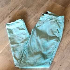 Blue/green American Eagle Khakis